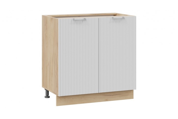 Кухонный гарнитур «Кимберли» длиной 200 см Дуб Крафт золотой, Сноу