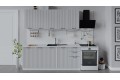 Кухонный гарнитур «Кимберли» длиной 200 см Белый, Сноу