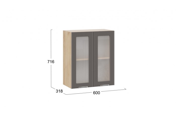 Кухонный гарнитур «Кимберли» №3 320 см Дуб Крафт золотой, Муссон