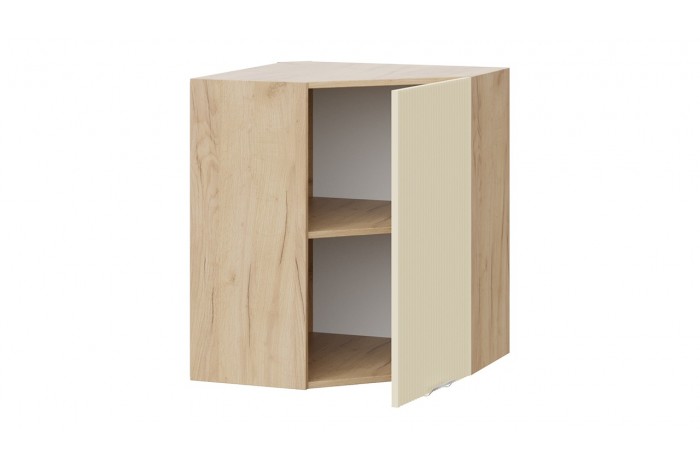 Кухонный гарнитур «Кимберли» №6 Дуб Крафт золотой, Крем