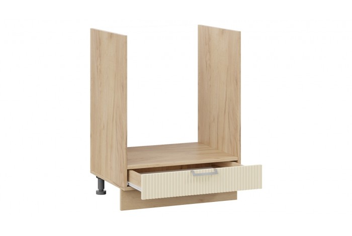 Кухонный гарнитур «Кимберли» №6 Дуб Крафт золотой, Крем