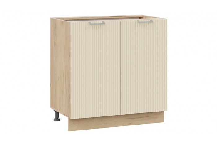 Кухонный гарнитур «Кимберли» №6 Дуб Крафт золотой, Крем