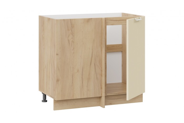 Кухонный гарнитур «Кимберли» №6 Дуб Крафт золотой, Крем