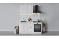 Кухонный гарнитур «Лина» длиной 100 см Белый