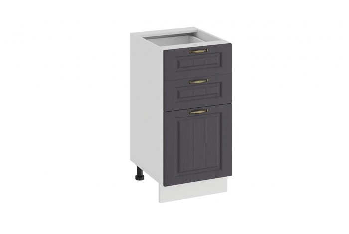 Кухонный гарнитур «Лина» длиной 180 см Белый, Графит