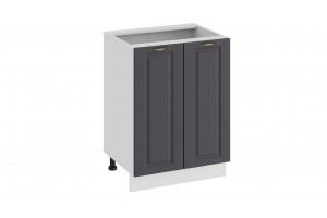 Кухонный гарнитур Лина длиной 120 см Белый, Графит