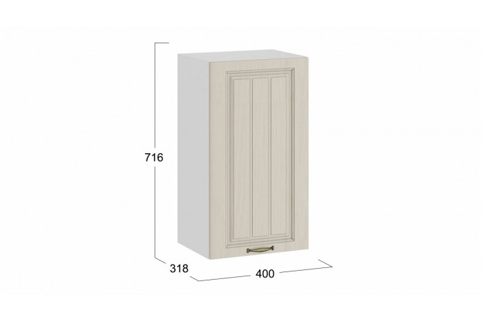 Кухонный гарнитур «Лина» длиной 160 см Белый, Крем