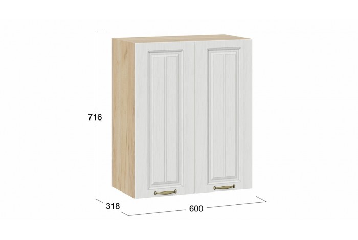 Кухонный гарнитур «Лина» длиной 120 см Дуб Крафт золотой, Белый, Графит