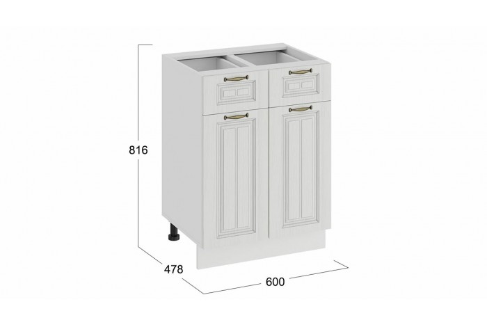 Кухонный гарнитур «Лина» длиной 160 см Белый