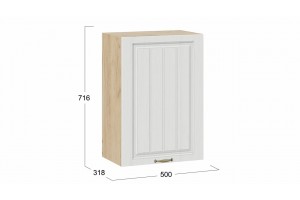 Кухонный гарнитур Лина длиной 150 см Дуб Крафт золотой, Белый