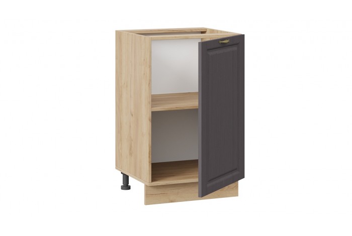 Кухонный гарнитур «Лина» длиной 150 см Дуб Крафт золотой, Графит