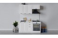 Кухонный гарнитур «Лина» длиной 160 (100) см Белый