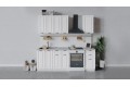 Кухонный гарнитур «Лина» длиной 160 см Белый