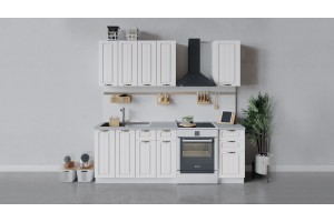 Кухонный гарнитур Лина длиной 160 см Белый