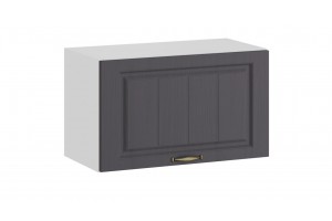 Кухонный гарнитур Лина длиной 200 см со шкафом НБ Белый, Графит