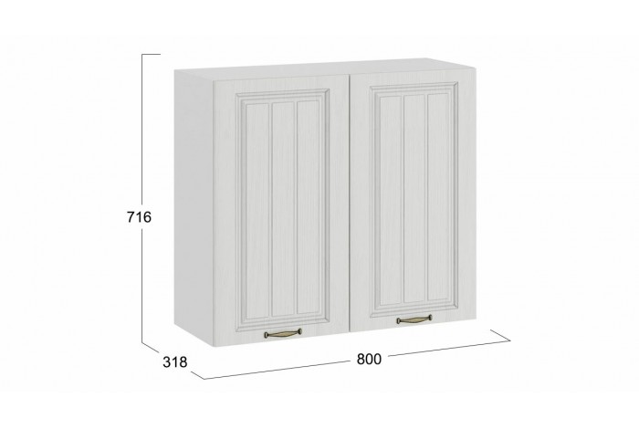 Кухонный гарнитур «Лина» длиной 180 см Белый