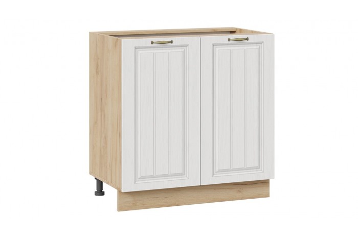 Кухонный гарнитур «Лина» длиной 180 см Дуб Крафт золотой, Белый