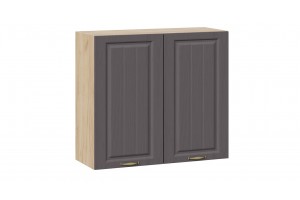 Кухонный гарнитур Лина длиной 200 см Дуб Крафт золотой, Графит