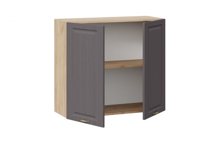 Кухонный гарнитур «Лина» длиной 180 см Дуб Крафт золотой, Графит