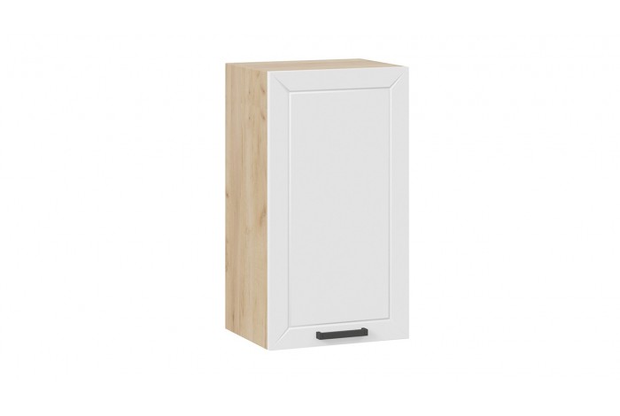 Кухонный гарнитур «Лорас» длиной 160 см Дуб Крафт золотой, Холст Белый, Холст Вулкан