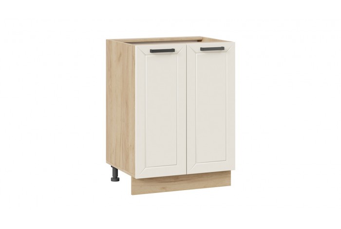 Кухонный гарнитур «Лорас» длиной 100 см Дуб Крафт золотой, Холст брюле