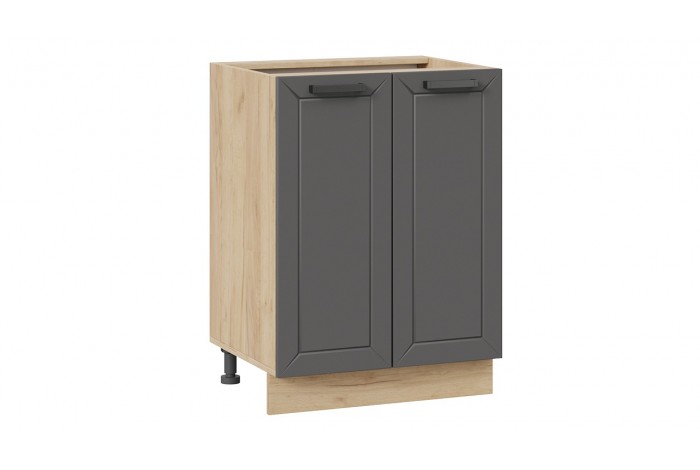 Кухонный гарнитур «Лорас» длиной 100 см Дуб Крафт золотой, Холст Вулкан