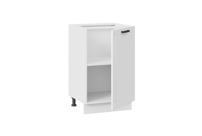 Кухонный гарнитур «Лорас» длиной 150 см Белый, Холст Белый