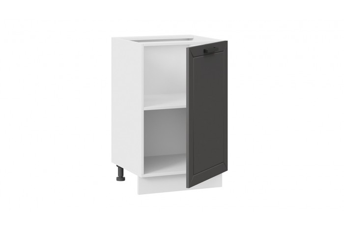 Кухонный гарнитур «Лорас» длиной 150 см Белый, Холст Вулкан