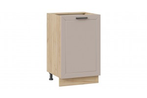 Кухонный гарнитур Лорас длиной 150 см Дуб Крафт золотой, Холст латте