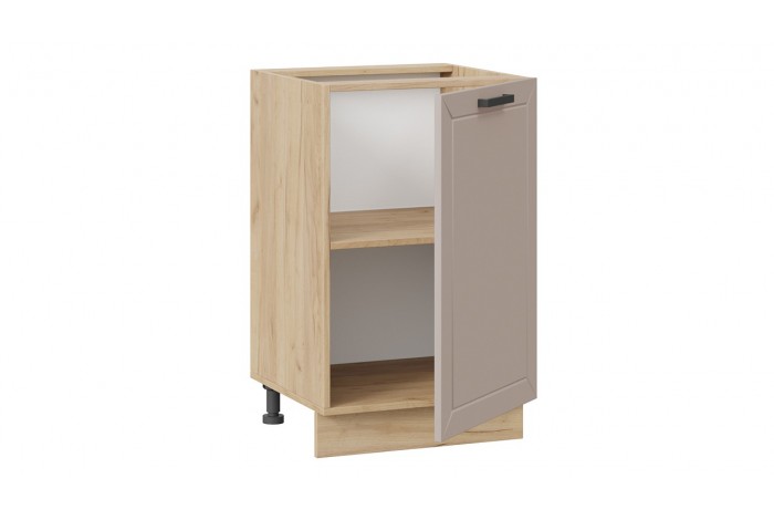 Кухонный гарнитур «Лорас» длиной 150 см Дуб Крафт золотой, Холст латте