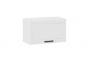 Кухонный гарнитур Лорас длиной 240 (180) см Белый, Холст Белый