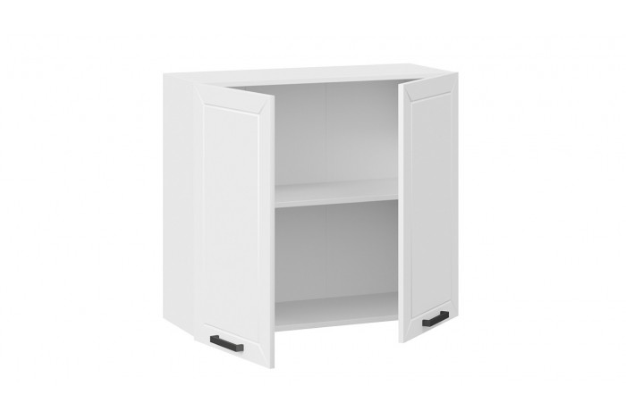 Кухонный гарнитур «Лорас» длиной 200 см Белый, Холст Белый