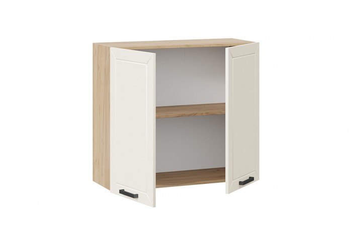 Кухонный гарнитур «Лорас» длиной 180 см Дуб Крафт золотой, Холст брюле, Холст латте