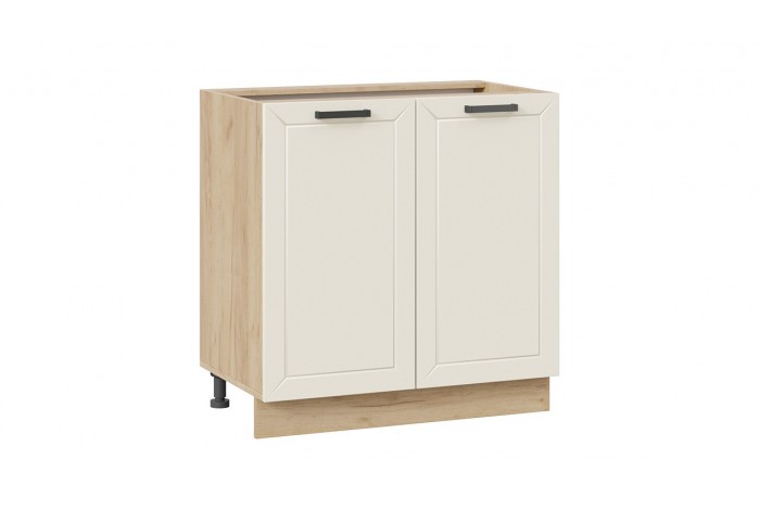 Кухонный гарнитур «Лорас» длиной 180 см Дуб Крафт золотой, Холст брюле