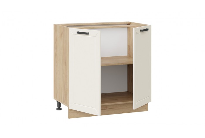 Кухонный гарнитур «Лорас» длиной 180 см Дуб Крафт золотой, Холст брюле