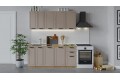 Кухонный гарнитур «Лорас» длиной 180 см Дуб Крафт золотой, Холст латте