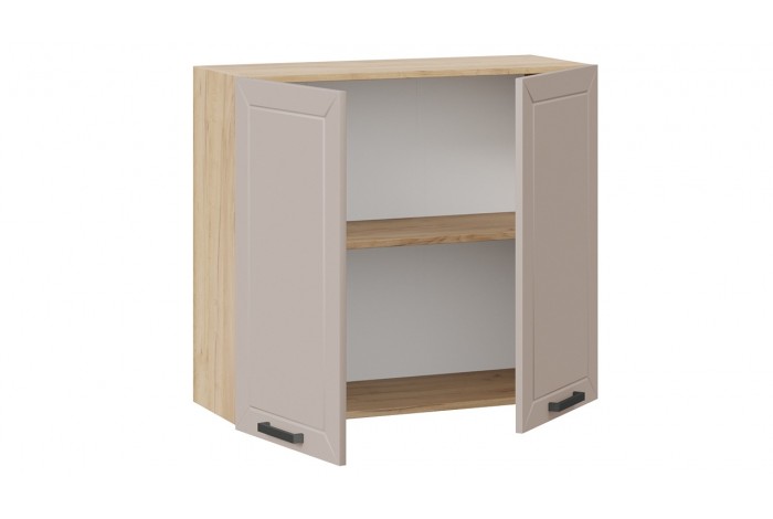 Кухонный гарнитур «Лорас» длиной 180 см Дуб Крафт золотой, Холст латте