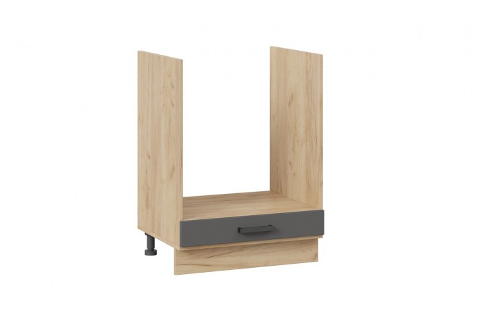 Кухонный гарнитур «Лорас» №2 Дуб Крафт золотой, Холст Белый, Холст Вулкан