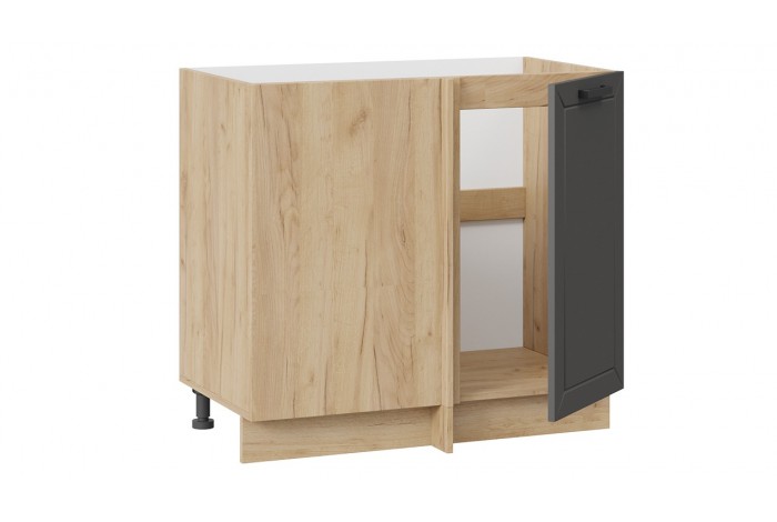 Кухонный гарнитур «Лорас» №2 Дуб Крафт золотой, Холст Белый, Холст Вулкан