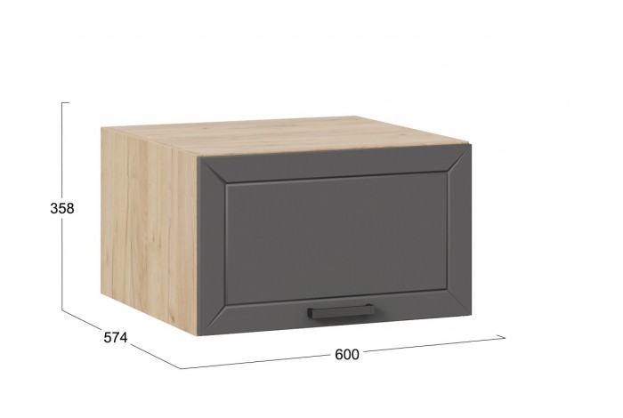 Кухонный гарнитур «Лорас» №2 Дуб Крафт золотой, Холст Белый, Холст Вулкан