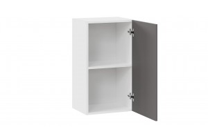 Кухонный гарнитур Тиана длиной 100 см Белый, Асфальт супермат