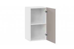 Кухонный гарнитур Тиана длиной 220 (160) см Белый, Мокко супермат