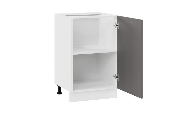 Кухонный гарнитур «Тиана» длиной 150 см Белый, Асфальт супермат