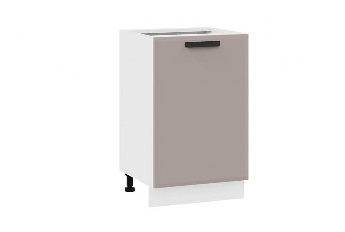 Кухонный гарнитур «Тиана» длиной 150 см Белый, Мокко супермат