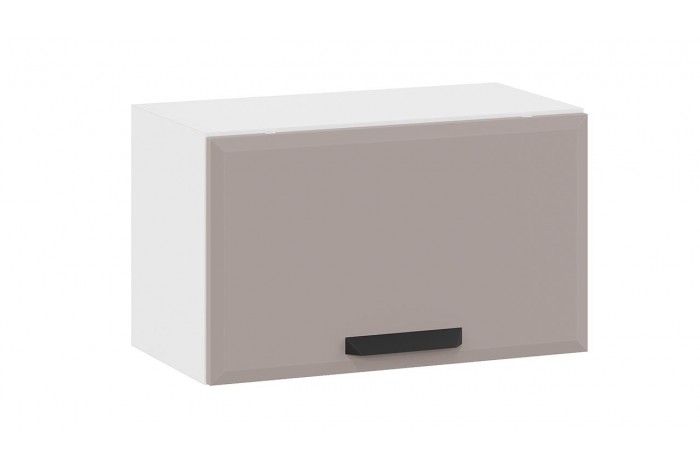 Кухонный гарнитур «Тиана» длиной 200 см со шкафом НБ Белый, Мокко супермат