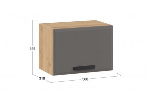 Кухонный гарнитур Тиана №4 320 см Дуб Крафт золотой, Асфальт супермат