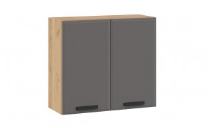 Кухонный гарнитур Тиана №4 320 см Дуб Крафт золотой, Асфальт супермат