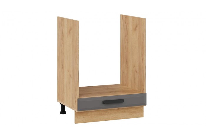 Кухонный гарнитур «Тиана» №4 320 см Дуб Крафт золотой, Асфальт супермат