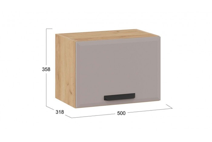 Кухонный гарнитур «Тиана» №6 320 см Дуб Крафт золотой, Мокко супермат