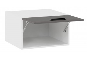 Кухонный гарнитур Тиана №7 Белый, Белый супермат, Асфальт супермат